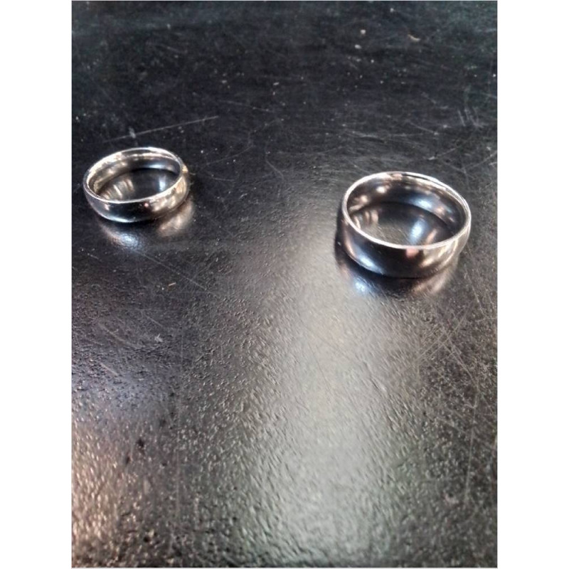 BAGUE ARGENT LA PIECE 