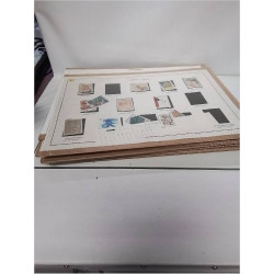 LOT DE TIMBRE SUR PLANCHE