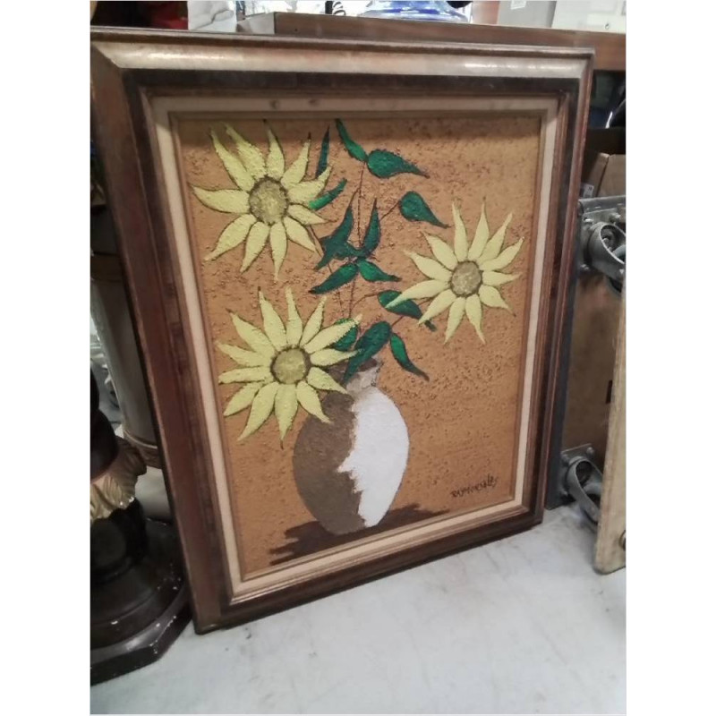 HUILE SUR TOILE TOURNESOL RAYMONSALES