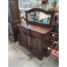 BUFFET BAS 2 PORTES 2 TIROIRS AVEC MIROIR
