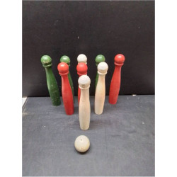 JEU DE QUILLES ENFANT ANCIEN 