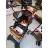 POUSSETTE HAUCK ORANGE ET BRUNE