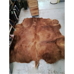 PEAU DE VACHE MARRON