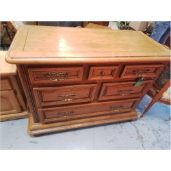 COMMODE CHENE RUSTIQUE 