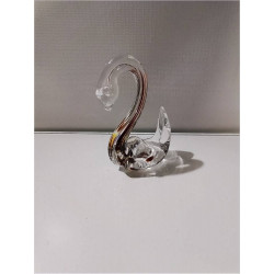 DÉCORATION CYGNE VERRE