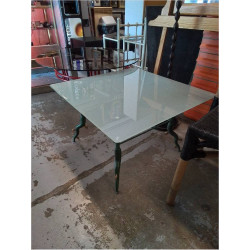 TABLE BASSE METAL ET VERRE...