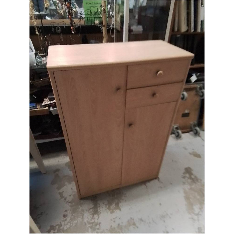 MEUBLE D’APPOINT MODERNE 2 PORTES 2 TIROIRS 