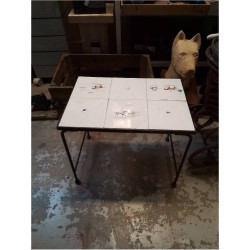 TABLE D’APPOINT CARRELÉE EN...