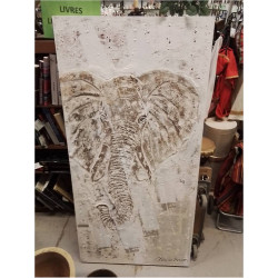 TOILE MODERNE RELIEF...
