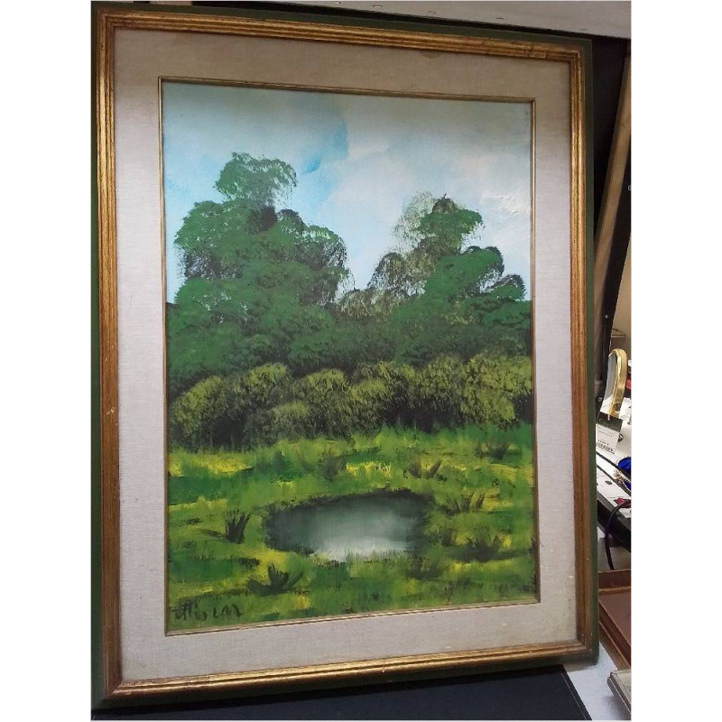 HUILE SUR TOILE SIGNÉE MISCAR 