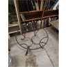 TABLE BASSE METAL ET VERRE 