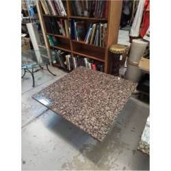 TABLE BASSE GRANIT 100X100
