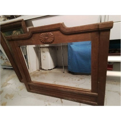 MIROIR BISEAUTÉ CADRE CHENE