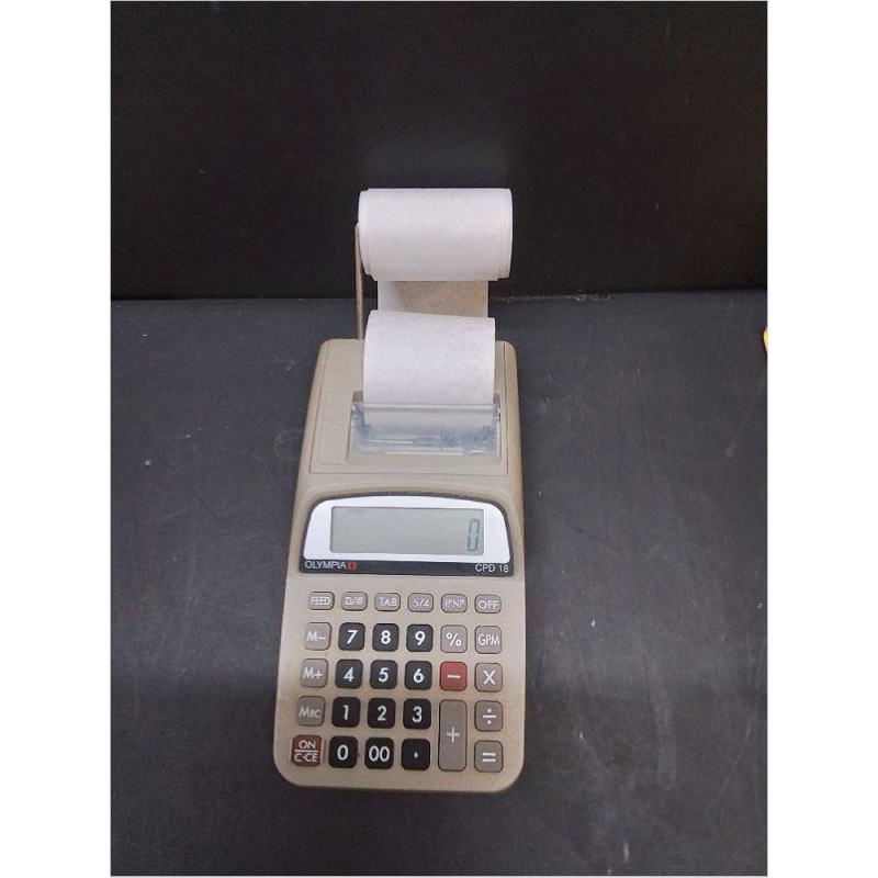 CALCULATRICE OLYMPIA CPD18