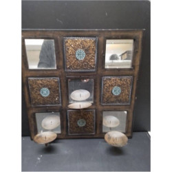 DÉCORATION MIROIR BOUGEOIR 