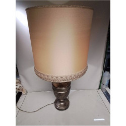 LAMPE A POSER MÉTAL ARGENTÉ 