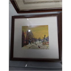 PEINTURE STYLE NAIF PETIT MODÈLE 