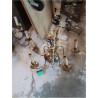 LUSTRE 5 BRANCHES STYLE FLAMAND 
