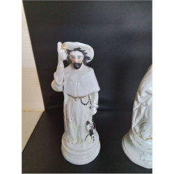STATUETTE PORCELAINE ANCIENNE 