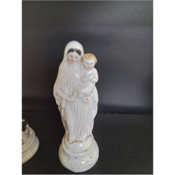 STATUETTE PORCELAINE ANCIENNE 