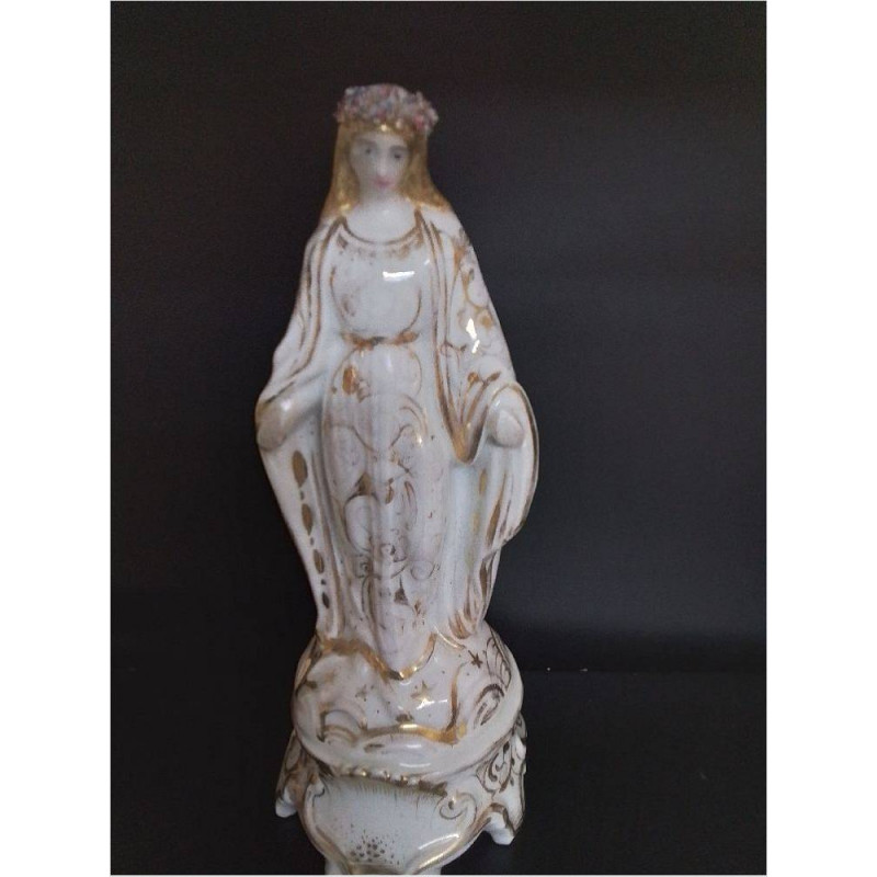 STATUETTE RELIGIEUSE PORCELAINE 