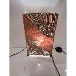 LAMPE A POSER PAILLE