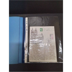CLASSEUR COLLECTION TIMBRES 