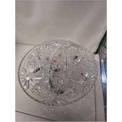 PLAT VERRE CISELÉ DIVERS 
