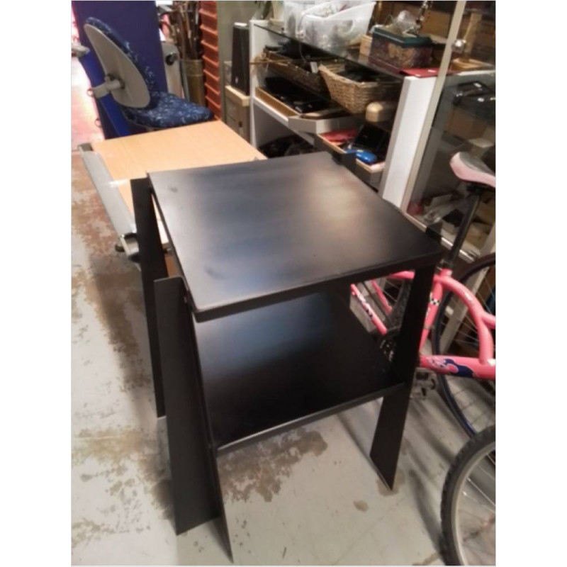 ÉTAGÈRE METAL NOIR 