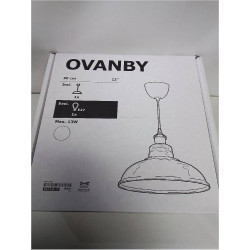SUSPENSION VERRE IKEA OVANBY