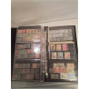 CLASSEUR TIMBRES POSTE DIVERS ANCIENS