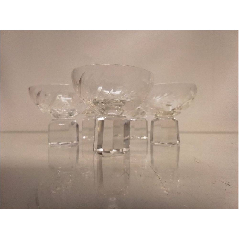 LOT DE VERRES CRISTAL POUR LIQUEUR 