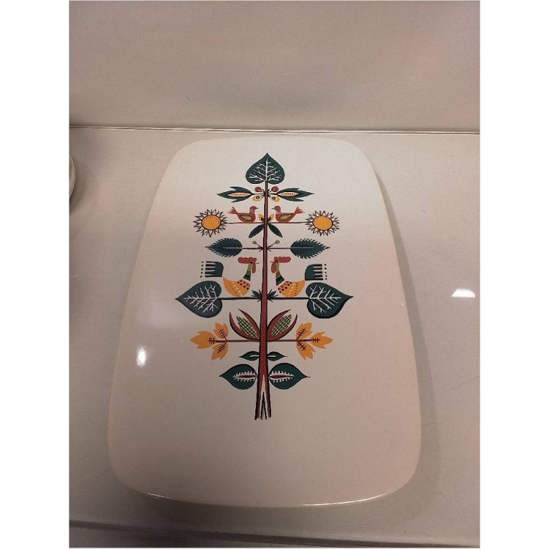 PLAT VILLEROY ET BOCH LUXEMBOURG ARBRE DE VIE 