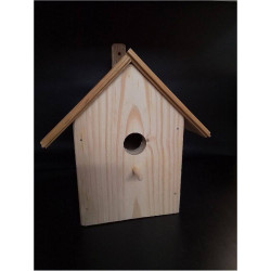 CABANE OISEAUX EN PIN 