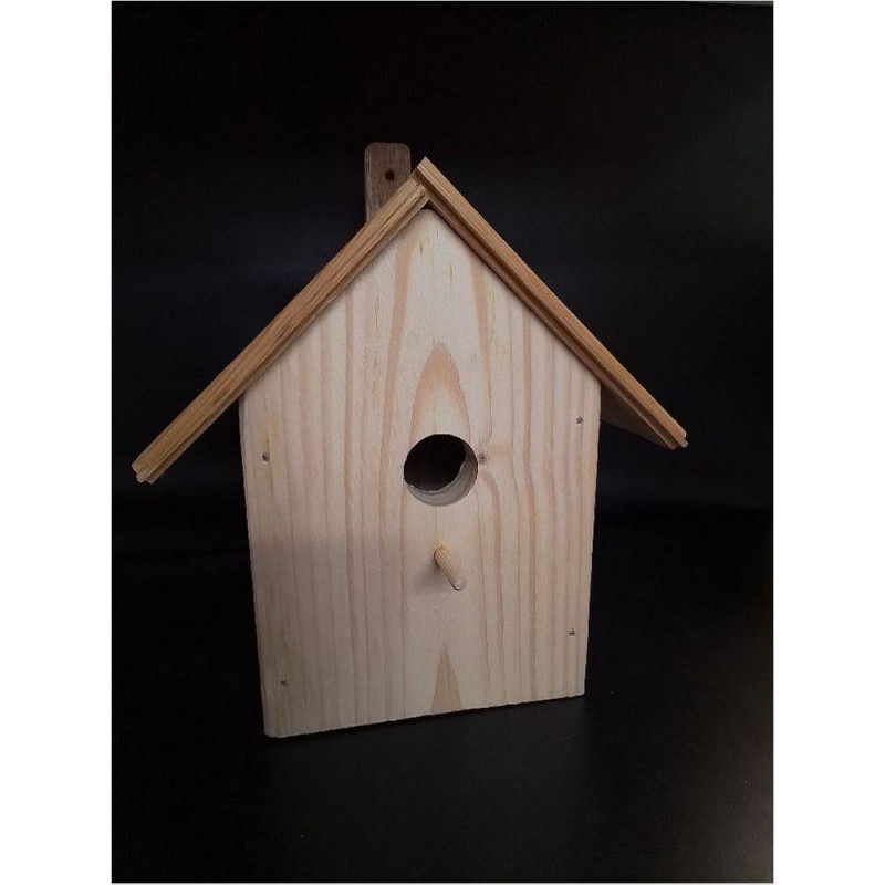 CABANE OISEAUX EN PIN 