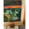 HUILE SUR TOILE ABSTRAITE KAULICH
