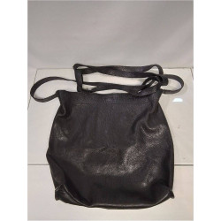 SAC A MAIN CUIR NOIR TRIPPEN