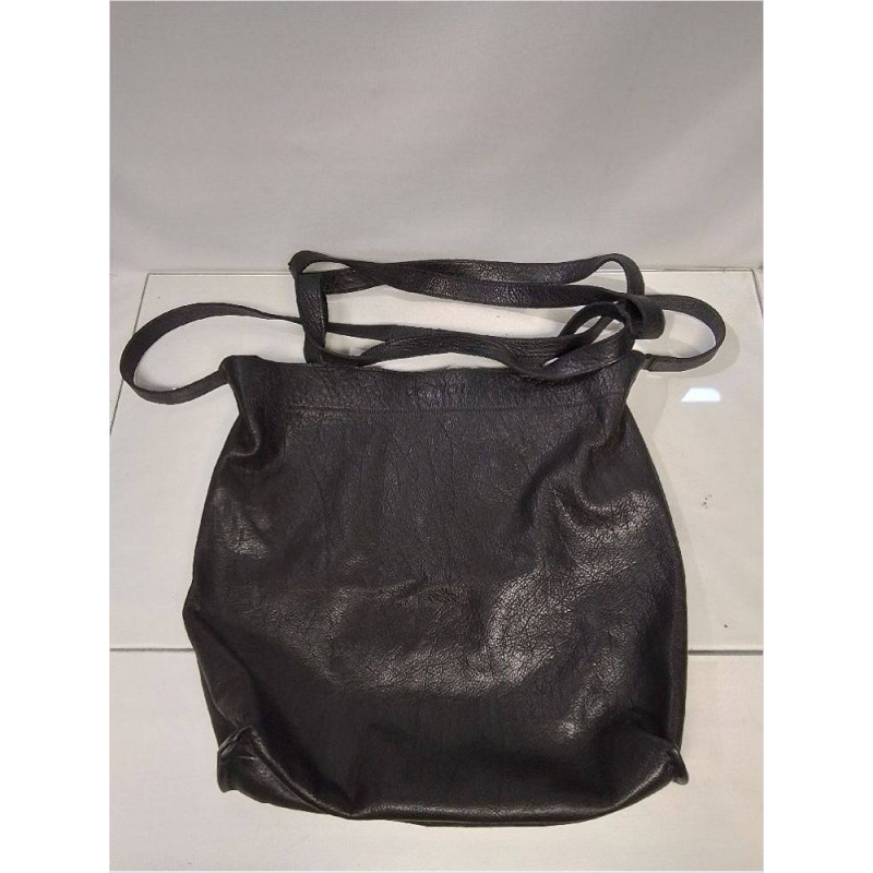 SAC A MAIN CUIR NOIR TRIPPEN