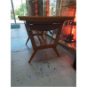 TABLE RÉGLABLE VINTAGE 2 ALLONGES 