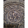 ASSIETTE BRONZE DÉCORATION CHASSEURS 