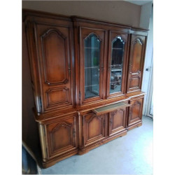 BUFFET 2 CORPS VITRÉ MERISIER 