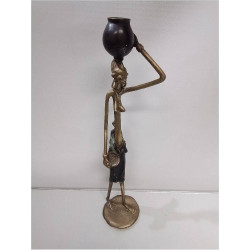 STATUETTE AFRICAINE BRONZE 