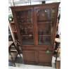 VITRINE BOIS 4 PORTES 1 TIROIR