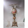 LAMPE A POSER PIED LAITON MARBRE