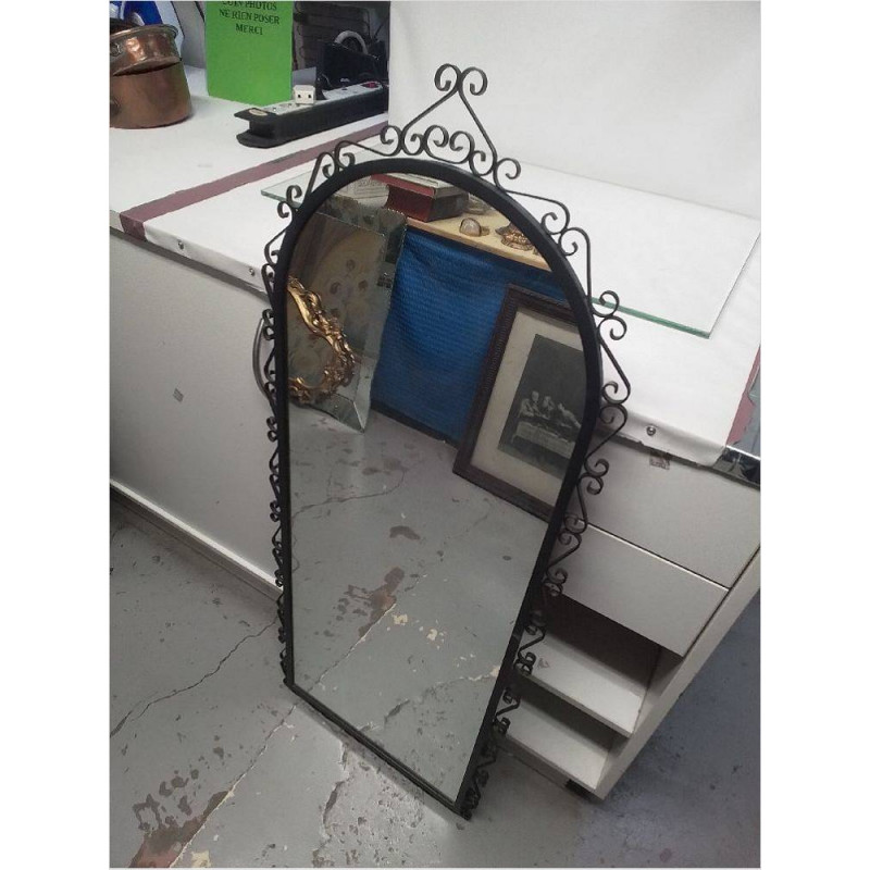 MIROIR FER FORGÉ 