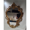 MIROIR STYLE BAROQUE BORD DORÉ 