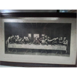 GRAVURE LA CENE