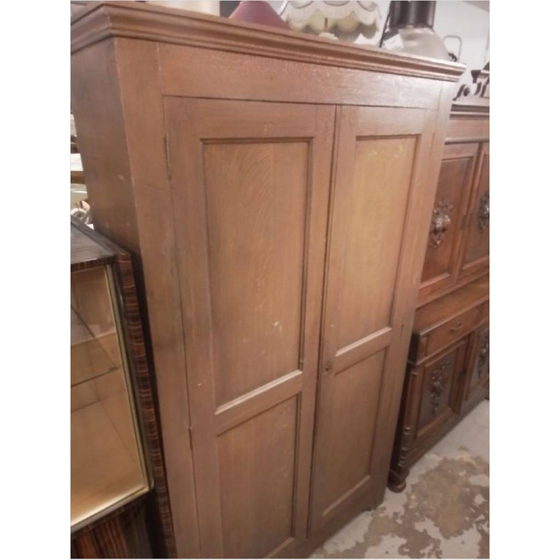 ARMOIRE 2 PORTES BOIS MASSIF 