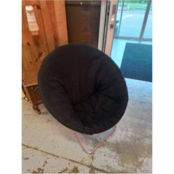 FAUTEUIL PLIANT NOIR 