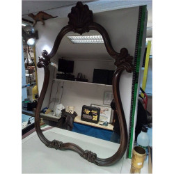 MIROIR ANCIEN EN BOIS DE...